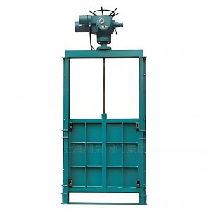 電動(dòng)閘板閥400*400_含執(zhí)行機(jī)構(gòu)